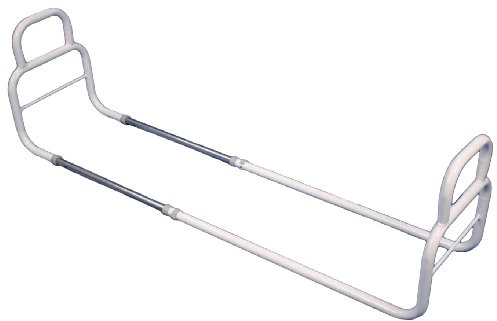Aidapt White Easy Fit Adjustable (960-1580) Bed stick Transfer Rail Designed to Help Getting In and Out of Bed