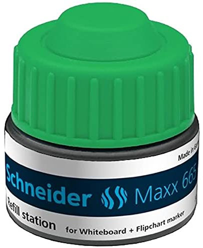 Schneider Schreibgeräte Refill station Maxx 665, Nachfülltinte für 290/293, 30 ml, grün