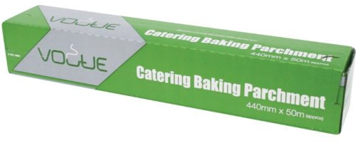 Vogue Baking Parchment 440mm x 50m 440mm x 50m. 18. Parchment 111/2/290mm x 164'/ 50m