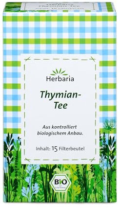 Herbaria Thymian-Tee, 15FB, 3er Pack (3 x 27 g)