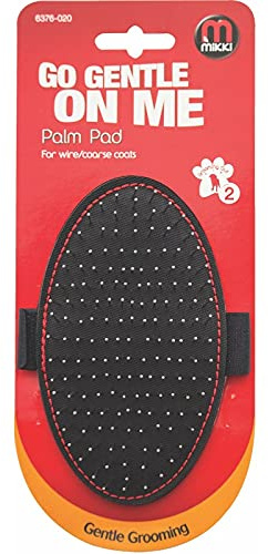 Mikki Dog, Puppy, Cat Grooming Palm Pad Glove Brush - Gentle Grooming - For Terriers and Wire Coats