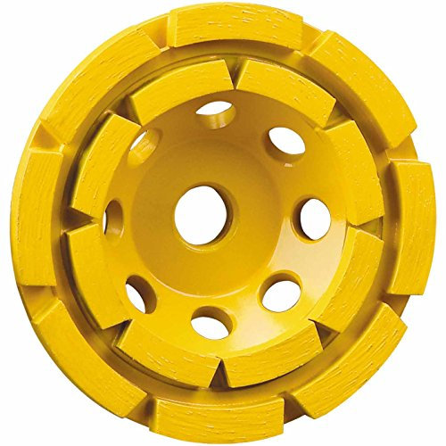 DEWALT - Disco de desbaste, doble fila, copa de diamante, 11,4 cm (DW4774)