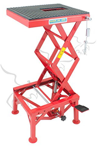 Tuecompra Elevador DE Motos HIDRÁULICO DE Tijera 90 cm con Plataforma para Motocicletas
