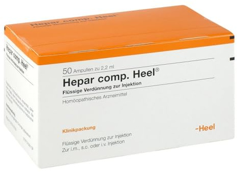 HEPAR COMP.Heel Ampullen 50 St