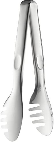 Kela 19123 Spaghetti- / Spätzleszange Fresh, Edelstahl, Silber, 22,5 x 5,5 x 3 cm