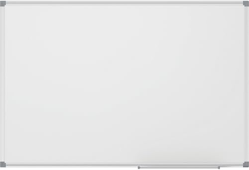 Maul Whiteboard Maulstandard 60 x 90 cm, Magnettavla Av Aluminium Med Emaljyta, Kan Torkas Av, Inkl. Bricka För Markörer, I Liggande Och Stående Format, Perfekt För Kontor, Grå
