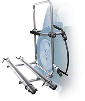 PERUZZO 313 Brennero Porte-Vélo 4 x 4 avec 2 Pistes, Gris
