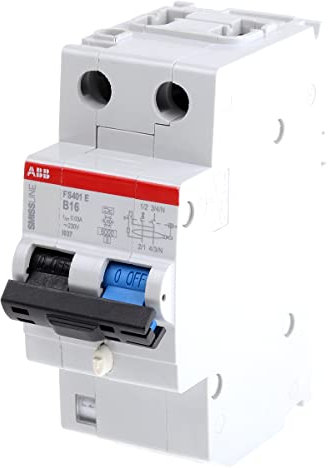 ABB FS401 RCCB, 1P+N-polig, 16A, 30mA Typ B SMISSLINE