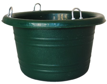 Horsemen's Pride Horse Feed Tub, Small, 18 Quarts, Green