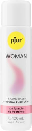 pjur WOMAN - Gel lubrificante per donna a base di silicone - per sesso e divertimento prolungati - ottimo per pelli sensibili (100ml)