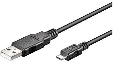 Wentronic Kabel USB 2.0 GOOBAY USB-USB Micro Type A-B M/M 1.8M Hi-Speed