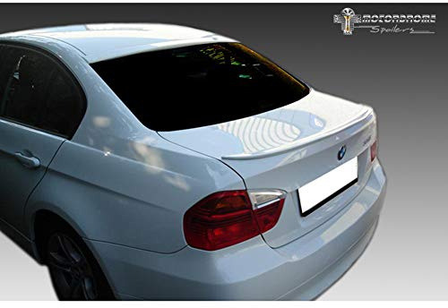 Lèvre spoiler arrière compatible avec BMW Série 3 E90 Sedan 2005-2012 (PU)