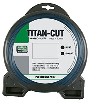 Mähfaden TITAN-CUT Copolymer 3,5mm 32m Trimmerfaden 4-Kant Nylonfaden