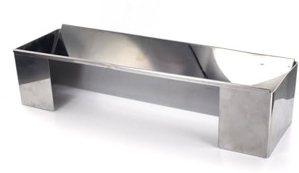 LILY COOK kp5345 Molde para Tronco Triangular Acero Inoxidable Plata 30,20 X 9,80 x 7,4 cm