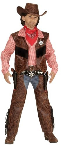 W WIDMANN MILANO Party Fashion - Kinderkostüm Cowboy, Ranger, Wilder Westen, Faschingskostüme