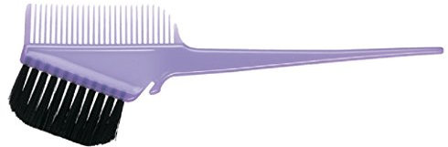 Comair 3011675 Färbepinsel mit Kamm transparent flieder