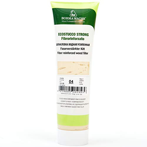 BORMA Faserverstärkter Holzkitt Spachtelmasse Extra Strong 200g - Fichte - 04