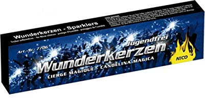 40 St. Sternwerfer als Wunderkerzen für feierliche Anlässe & Partydekoration