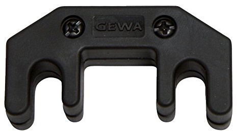 GEWA 411905 Tonwolf Sordina per Violino e Viola Metallo con Rivestimento in Plastica