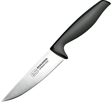 Tescoma 881203 Precioso Coltello Sbucciatore, Acciaio Inossidabile, Nero, 9 cm, 1 Pezzo