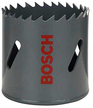 Bosch Professional 1x Sierra de corona HSS bimetálica para corte suave (en distintos materiales, Ø 57 mm, accesorios para taladro)