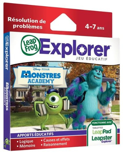 LeapFrog - 89033 - Jeu Éducatif - Explorer Jeu - Monstres Academy
