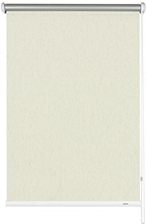 GARDINIA Tenda a rullo con catenella laterale con rivestimento termico, Installazione a parete, soffitto o nicchia, Elevato riflesso della luce, Risparmio energetico, Kit di montaggio incluso, Naturale, 62 x 180 cm (LxA)