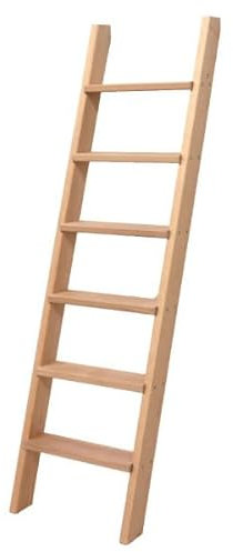 Scala semplice in legno: gradini profondi 11.5cm