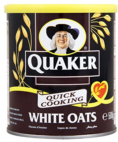 Quaker Fiocchi di Avena - 2 pezzi da 500 g [1 kg]