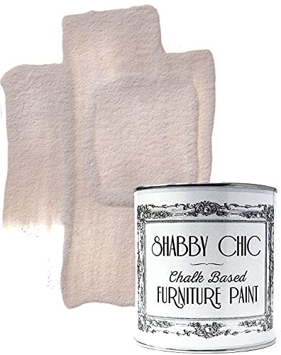 Shabby Chic Chalk Based Furniture Paint, Strawberry Yogurt - 250 ml | Distressed Matt Finish for Furniture, Home Decor or DIY | Interior & Exterior | Non-Sand, Suitable for Wood, Plastic & Metal