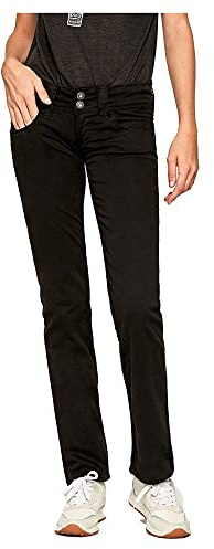 Pepe Jeans Venus Femme Jeans, Black (Black), 30W / 32L