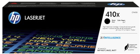 HP 410X (CF410X) Original Toner Schwarz mit hoher Reichweite für HP LaserJet Pro M377, XL