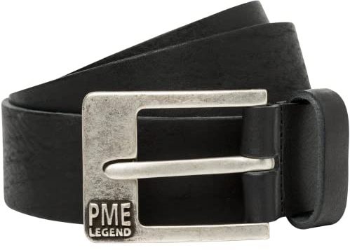 PME Legend Ledergürtel Herrengürtel schwarz, Größe:95