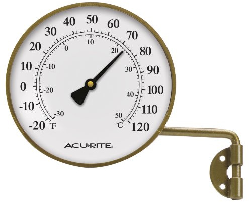 AcuRite 00334 4-Inch Swivel Thermometer