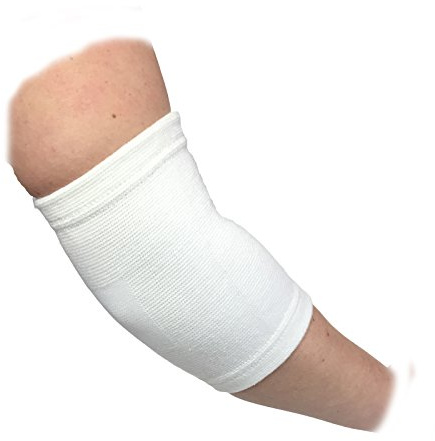 Medisure Protège Coude Coudières de qualité professionnelle en tricot élastique de compression, écran extra large 30 cm – 35 cm