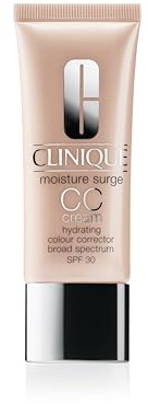 Clinique Moisture Surge Daily CC Cream Hydrating Colour Corrector Broad Spectrum SPF 30 Tinted Moisturizer For All Skin Types | Medium Coverage, Natural Finish, Light, 1.35 Fl Oz