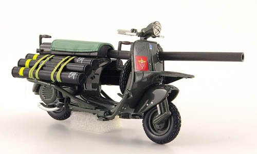 Vespa TAP, graugrün, 1956, Modellauto, Fertigmodell, Maisto 1:18