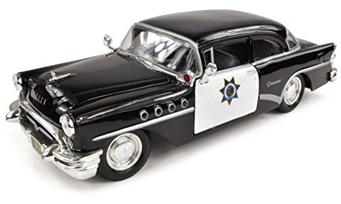 Maisto Buick Century, California Highway Patrol (1:26), 1955, Model Car,, 1:24