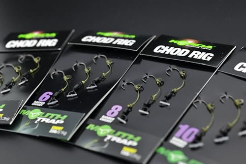 KORDA CHOD RIGS SHORT BARBLESS SIZE 6 - KCR025