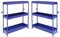 Monster Racking 2 x Fahrzeugeinrichtung Auto-Regal Sortiersystem Regalsystem Werkzeugregal Transporter 116,5cm x 115cm x 34,8cm Auto Regalsystem Werkstattregal Metallregal Autoregal Fahrzeugregal Blau