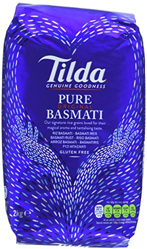 Tilda Pure Original Basmati Riz 2 kg - Lot de 2