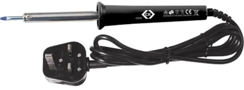 C.K 495010 Soldering Iron with UK 3-Pin Plug, 40 W