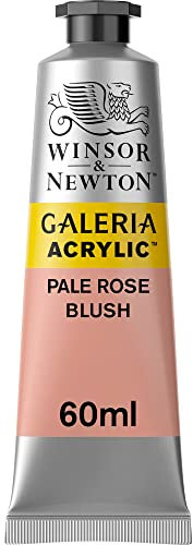 Winsor & Newton 2120257 Galeria Acrylfarbe, hohe Pigmentierung, lichtecht, buttrige Konsistenz, 60 ml Tube - Fleischfarben