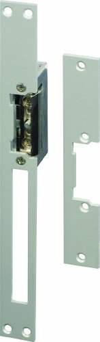 SCS Sentinel - AAA0011 - Gâche Électrique 12V 650 mA avec 2 Têtières Réversibles en Acier 250 mm et 160 mm - Déclenchement Permanent après Impulsion - LockElek 301