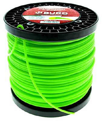 D. 3,0 MM X 262 MT - TONDO - FILO DECESPUGLIATORE VERDE BOBINA TESTINA GIARDINO