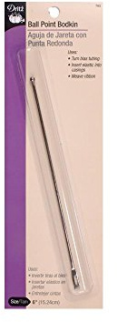 Dritz 783 Bodkin, Ball Point, Silver, 6 inches