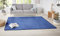 Hanse Home Nasty Läufer – Flauschiger Kurzflor Teppich Einfarbig Unifarben für Esszimmer, Wohnzimmer, Kinderzimmer, Flur, Schlafzimmer, Küche – Uni Blau, 80x150cm