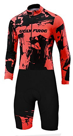 UGLY FROG Nuevos Bodies Hombres De La Manga del Cortocircuito del Verano Traje De Baño Transpirable Skinsuit Stes con Gel Pad Ropa De Deporte Exterior Triatlón Ropa