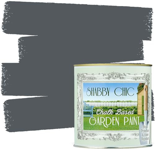 Shabby Chic Chalk Based Garden Paint 2.5 Litre (French Grey)
