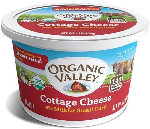 Organic Valley Organic Small Curd Cottage Cheese, 16 oz